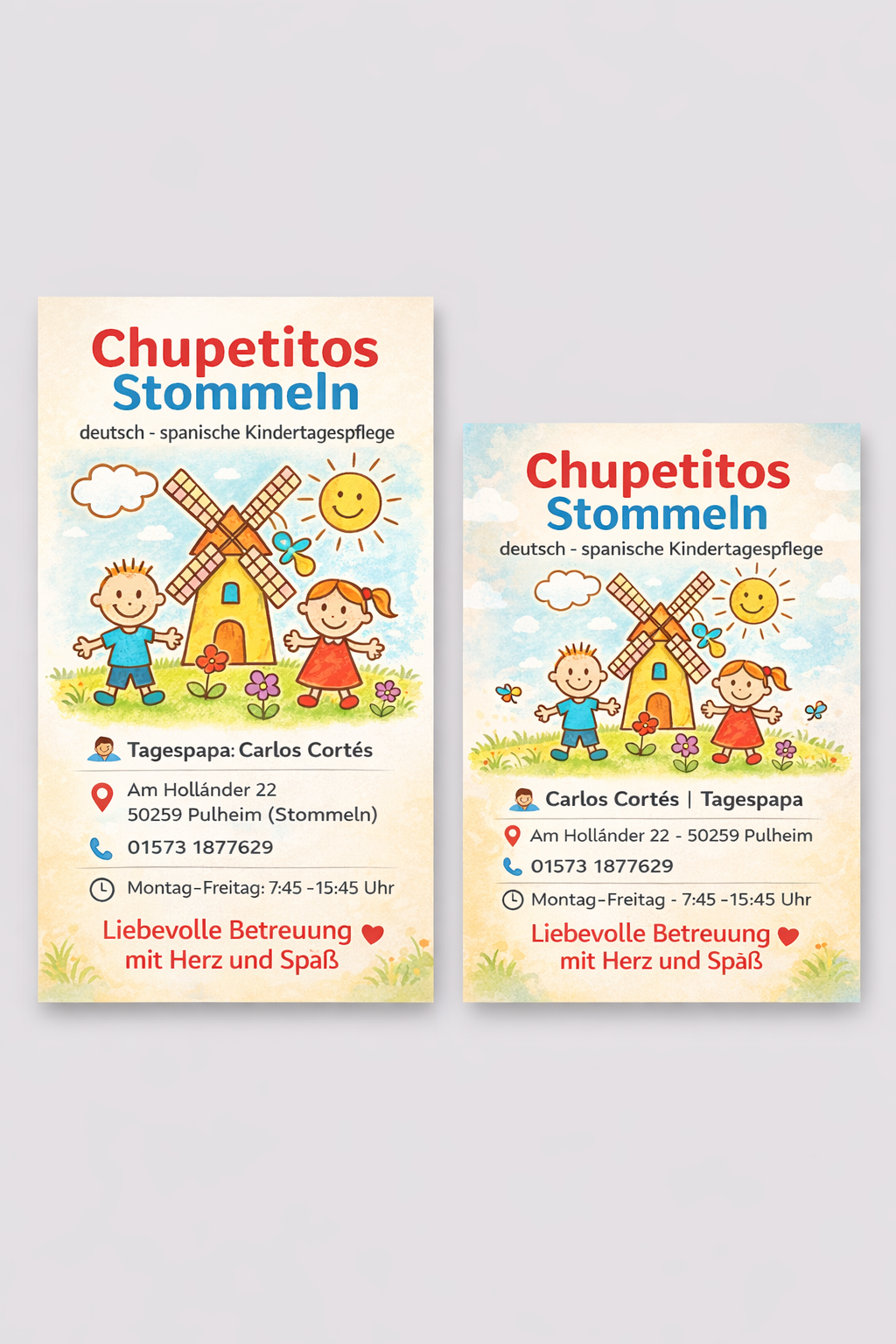 Chupetitos Stommeln